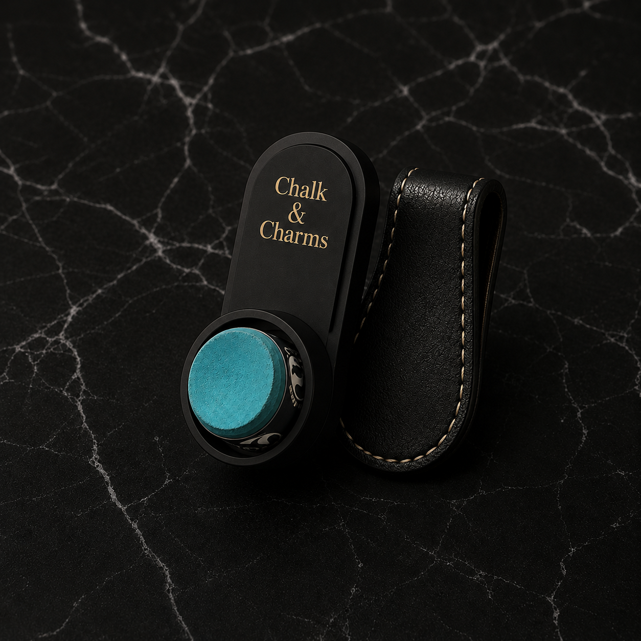 Chalk & Charms™ | The Clip — Magnetic Billiards Chalk Holder